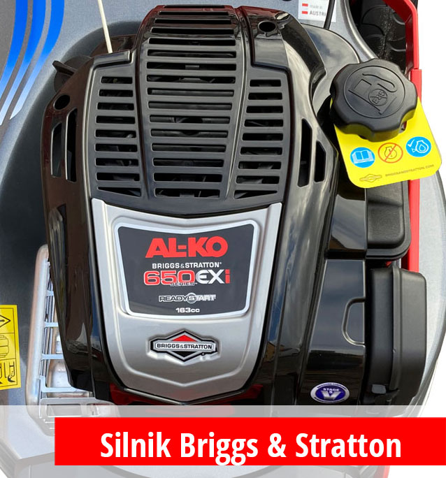 Mocny silnik kosiarki Briggs&Stratton